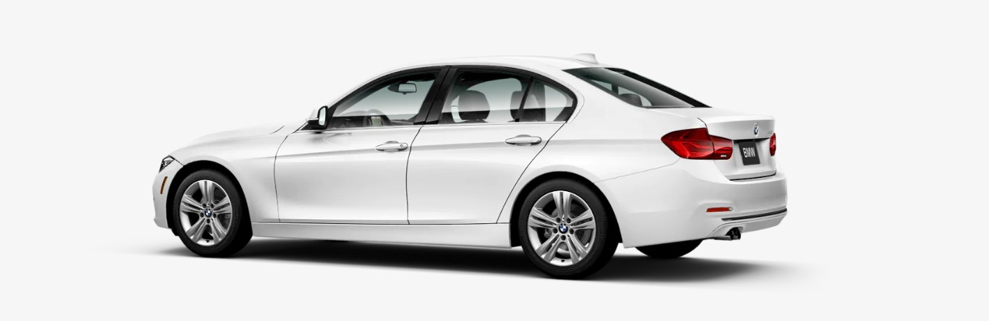 2018 BMW 330i Sedan Rear White Exterior Picture 2018 BMW 330i Sedan Rear White Exterior Picture
